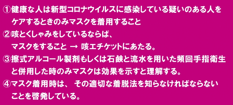 マスクの適切な使用方法とサイズ選びついて ハクゾウメディカル株式会社