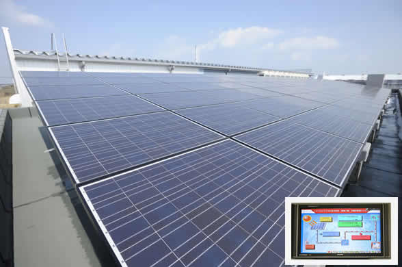 太陽光発電システムを設置
