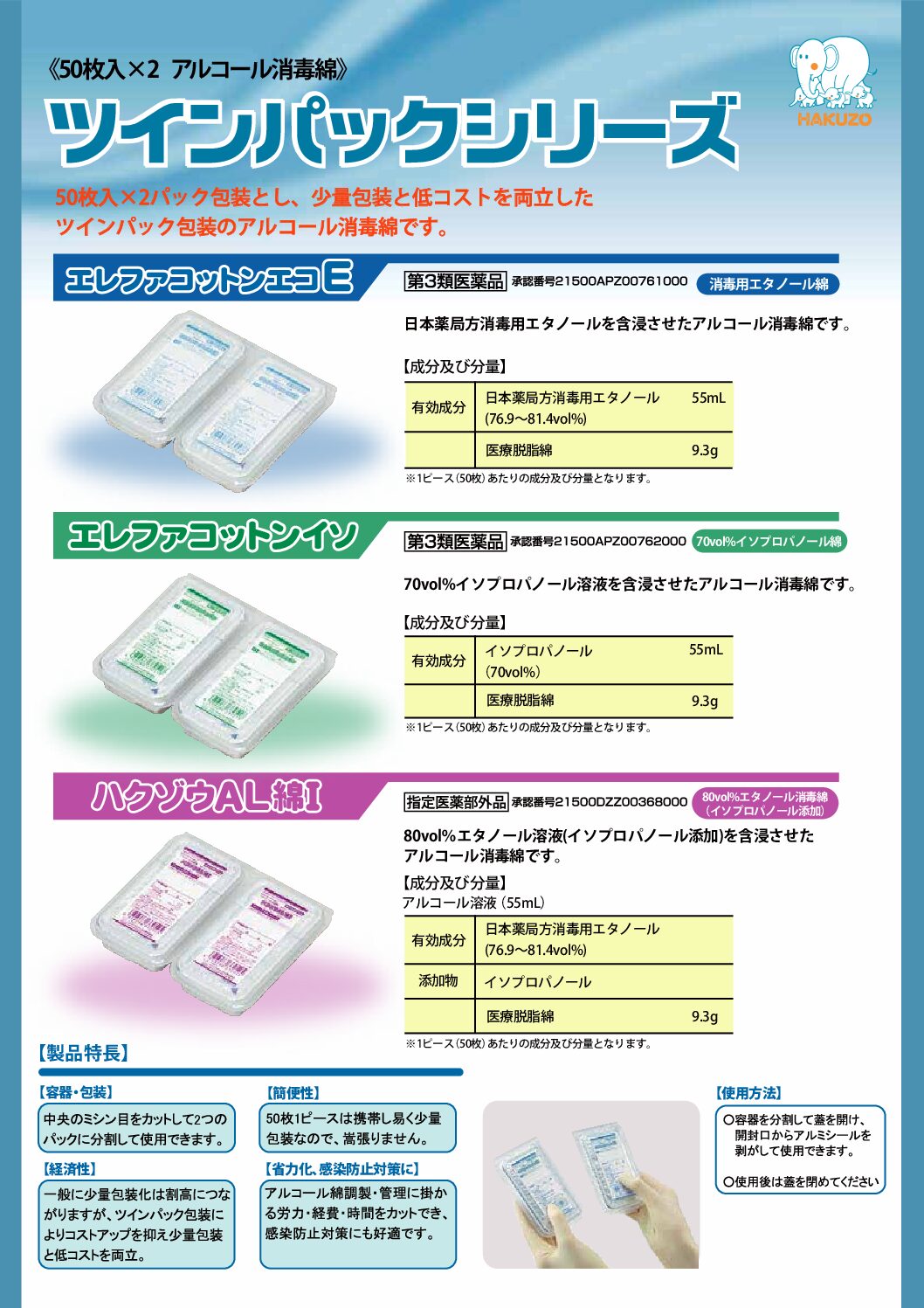 ツインパックシリーズ